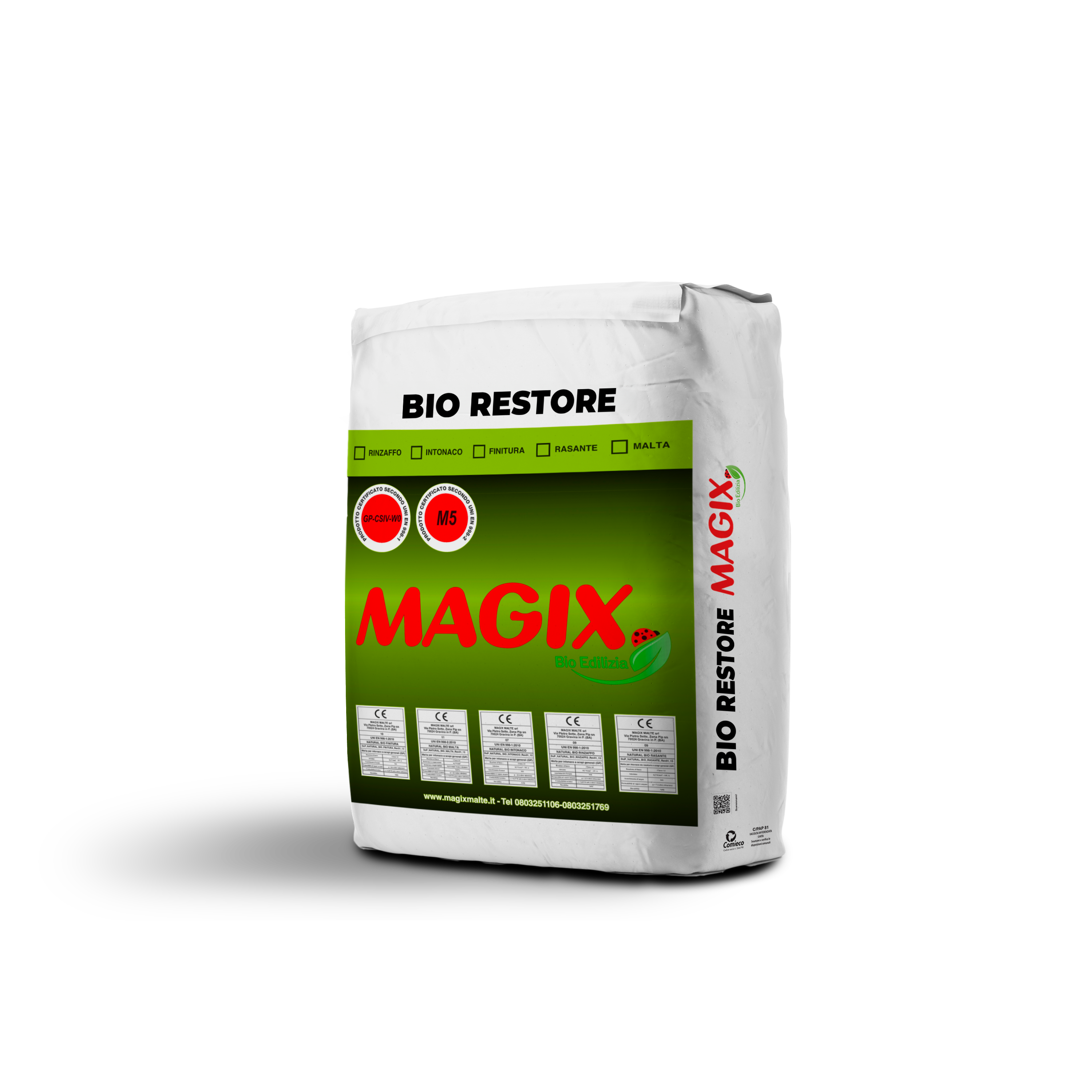 Magix Bio Restore — intonaco da risanamento