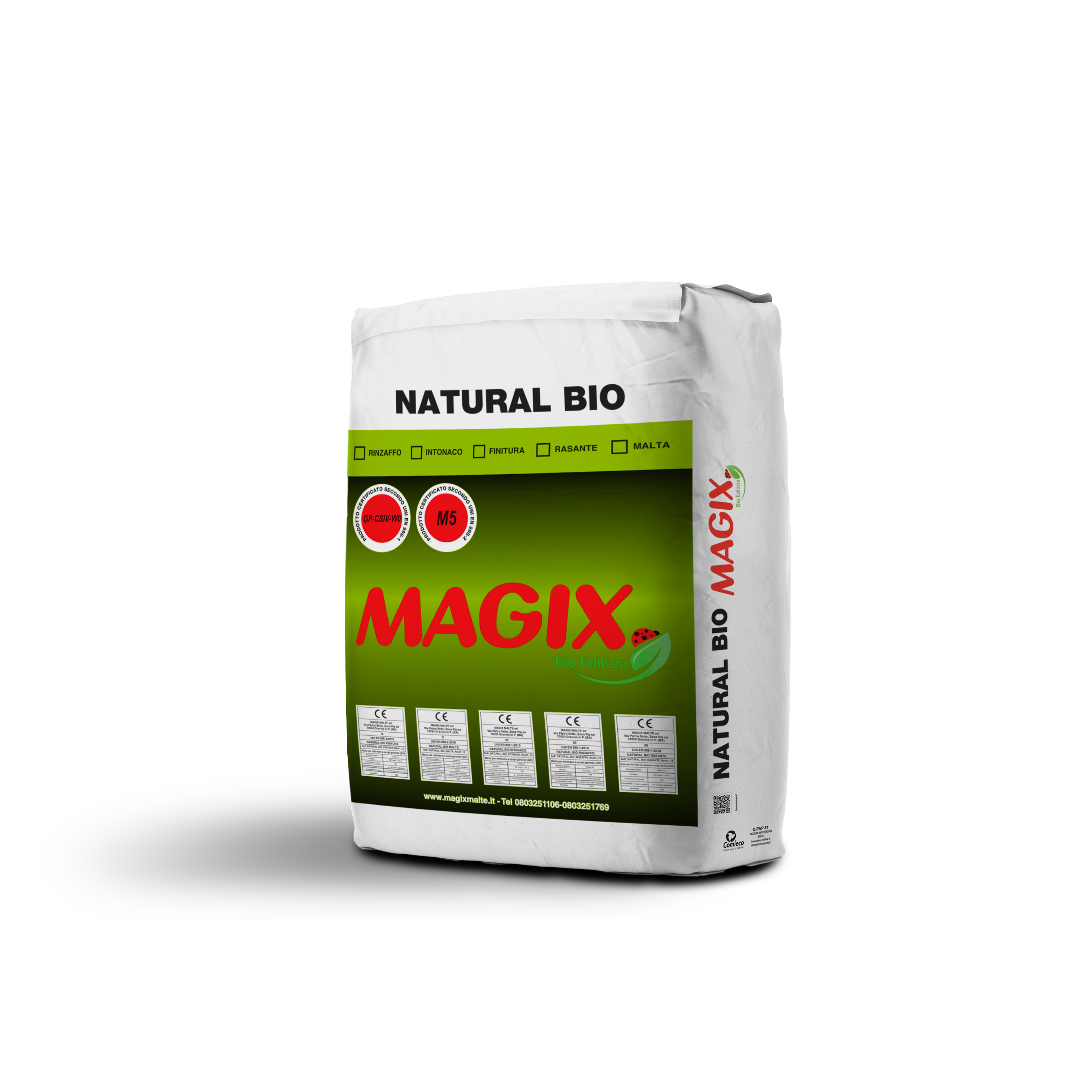 Magix Natural Bio — leganti a base calce
